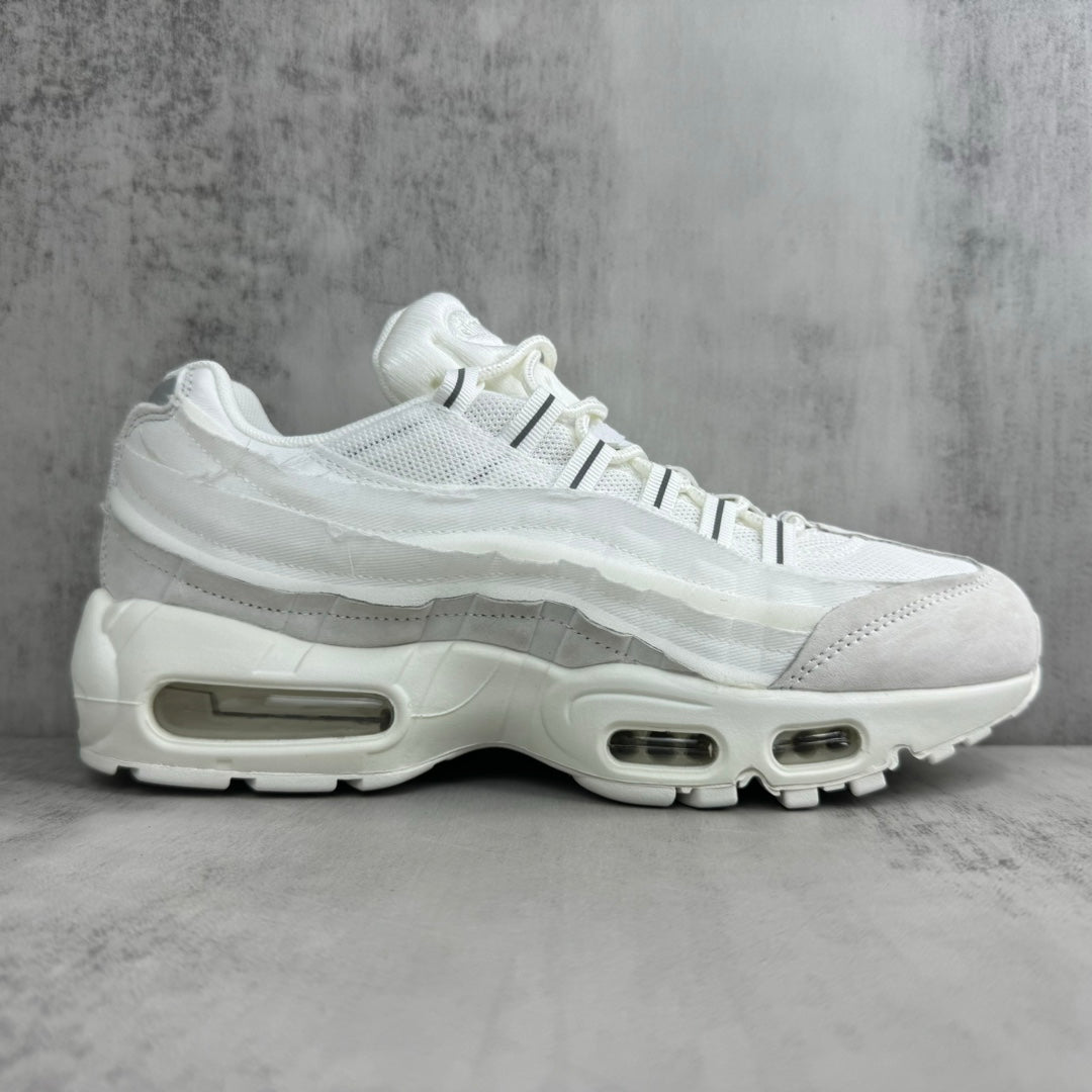 Air Max 95 x CDG  “Triple White”