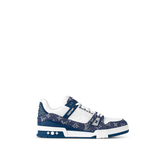Louis Vitton LV Trainer White Blue