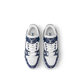 Louis Vitton LV Trainer White Blue
