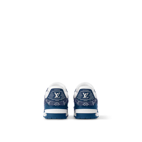 Louis Vitton LV Trainer White Blue